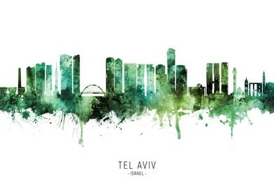 Tel Aviv Skyline Israel