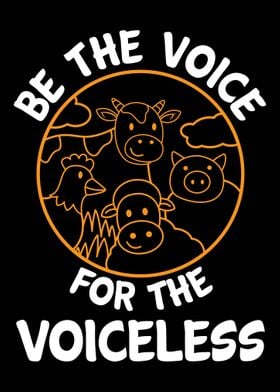 Vegan Quote Be The Voice