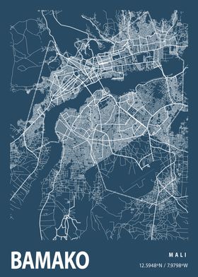 Bamako Blueprint Street