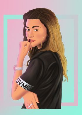 zendaya fan art