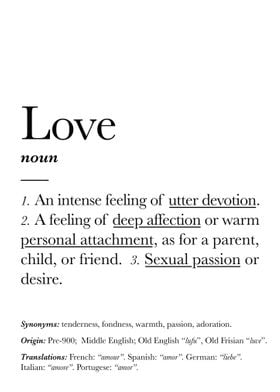 Love definition