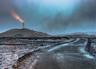 Lighthouse in Iceland