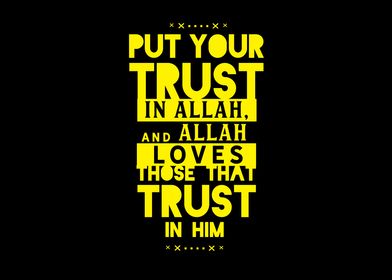 trust in Allah