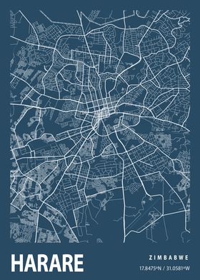 Harare Blueprint Street