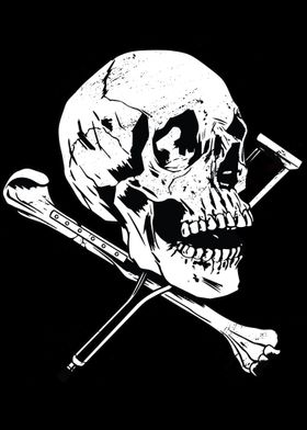 skull crutches 