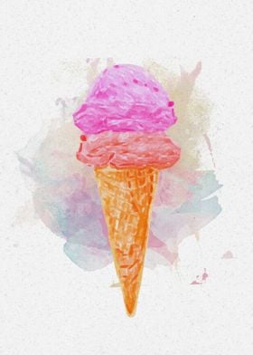 Icecream Poster