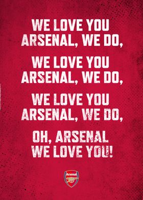 We Love You Arsenal!