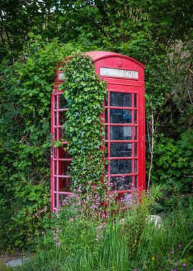 Abandoned British phone