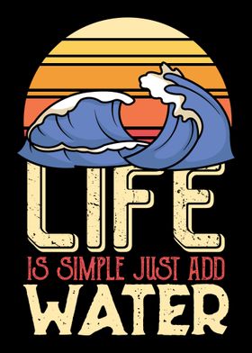 Life is simple Surfing