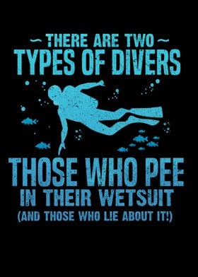 Diver pee wetsuit two Type