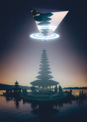 Pyramid in Japan