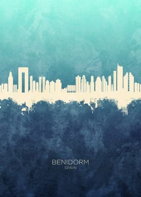 Benidorm Skyline Spain