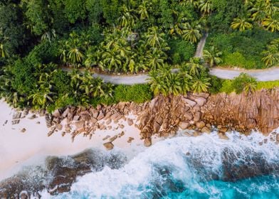 Seychelles Mahe Island Aer