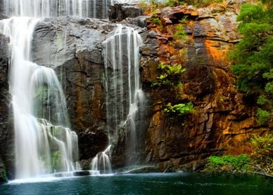 Waterfall Flowing Water Li