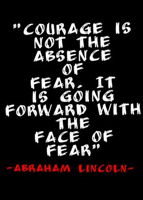 Abraham Lincoln text art