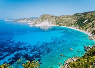 Petani Beach Panorama Seas