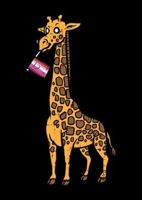 Giraffe Lesbian Pride Flag