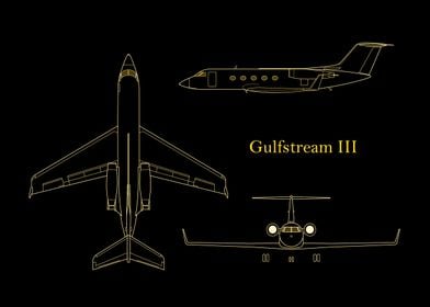 Gulfstream III Blueprint 