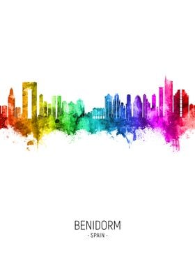 Benidorm Skyline Spain