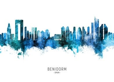 Benidorm Skyline Spain