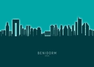 Benidorm Skyline Spain