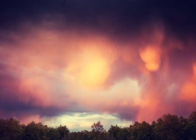 Sky Clouds Landscape Cloud