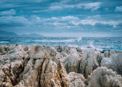 Stormy Weather On The Rock