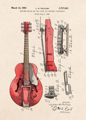 guitar patent color