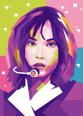 GFRIEND EUNHA POP ART