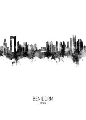 Benidorm Skyline Spain