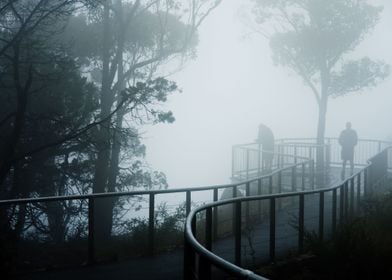 Fog Cloudy Lookout Mountai