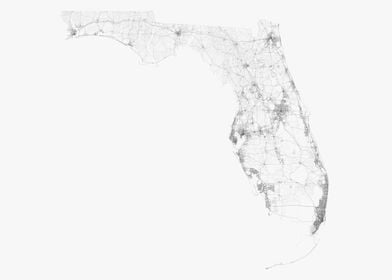 Roads of Florida Map