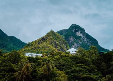 Villas Sitting In Mountain