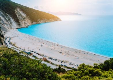 View To Famous Myrtos Beac