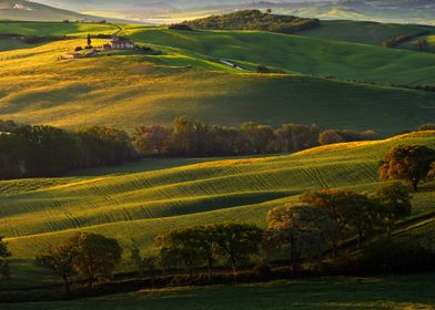 Typical Tuscany Sunset Sun