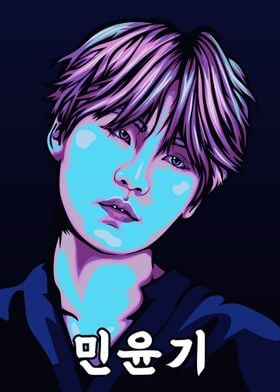 BTS SUGA POSTER