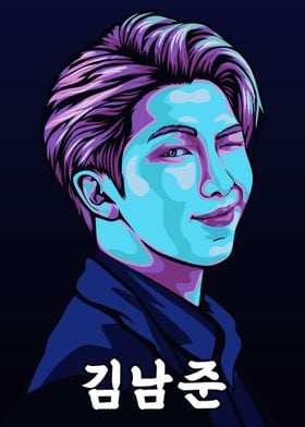 BTS RM POSTER