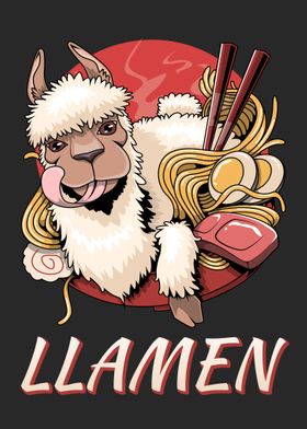 Llamen Ramen Lama