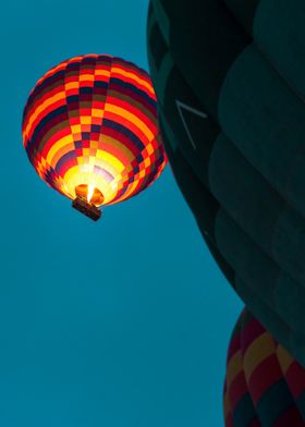 Blue Air Balloon