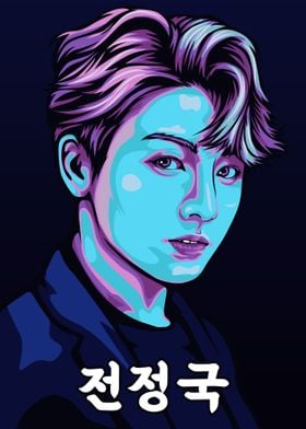 BTS JUNGKOOK POSTER