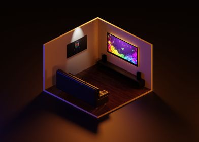 Isometric Room