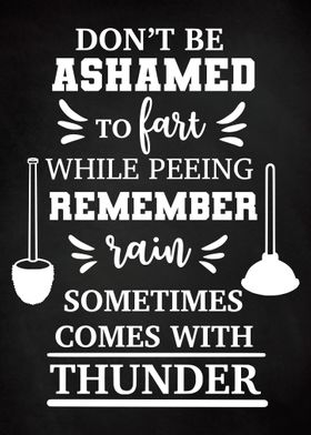 ASHAMED THUNDER Funny