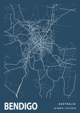 Bendigo Blueprint Street