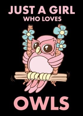 Just a girl who loves owls