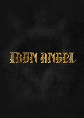 Iron Angel metal band logo