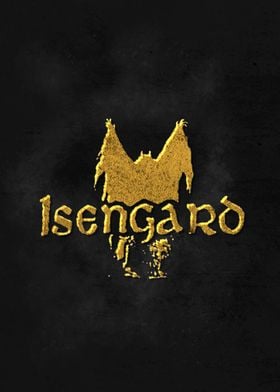 Isengard metal solo logo