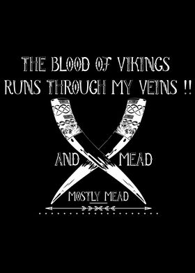 Viking Mead Runes Nordic