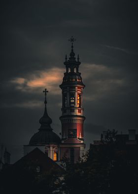 LAST LIGHT ON THE TOWER