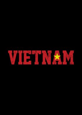 Vietnam Flag Vietnamese