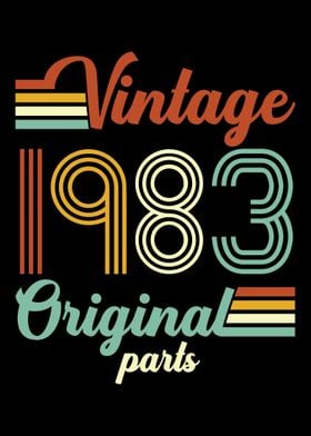 Vintage 1983 Original